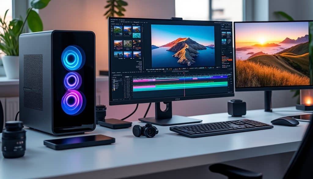découvrez comment choisir un ordinateur pour le montage vidéo : processeur, mémoire vive, carte graphique et stockage, les critères essentiels pour trouver le bon modèle.
